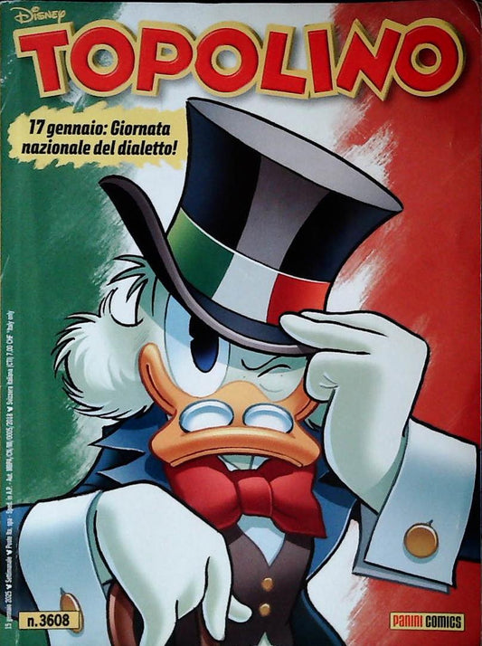 TOPOLINO N. 3608- 15 GENNAIO 2025