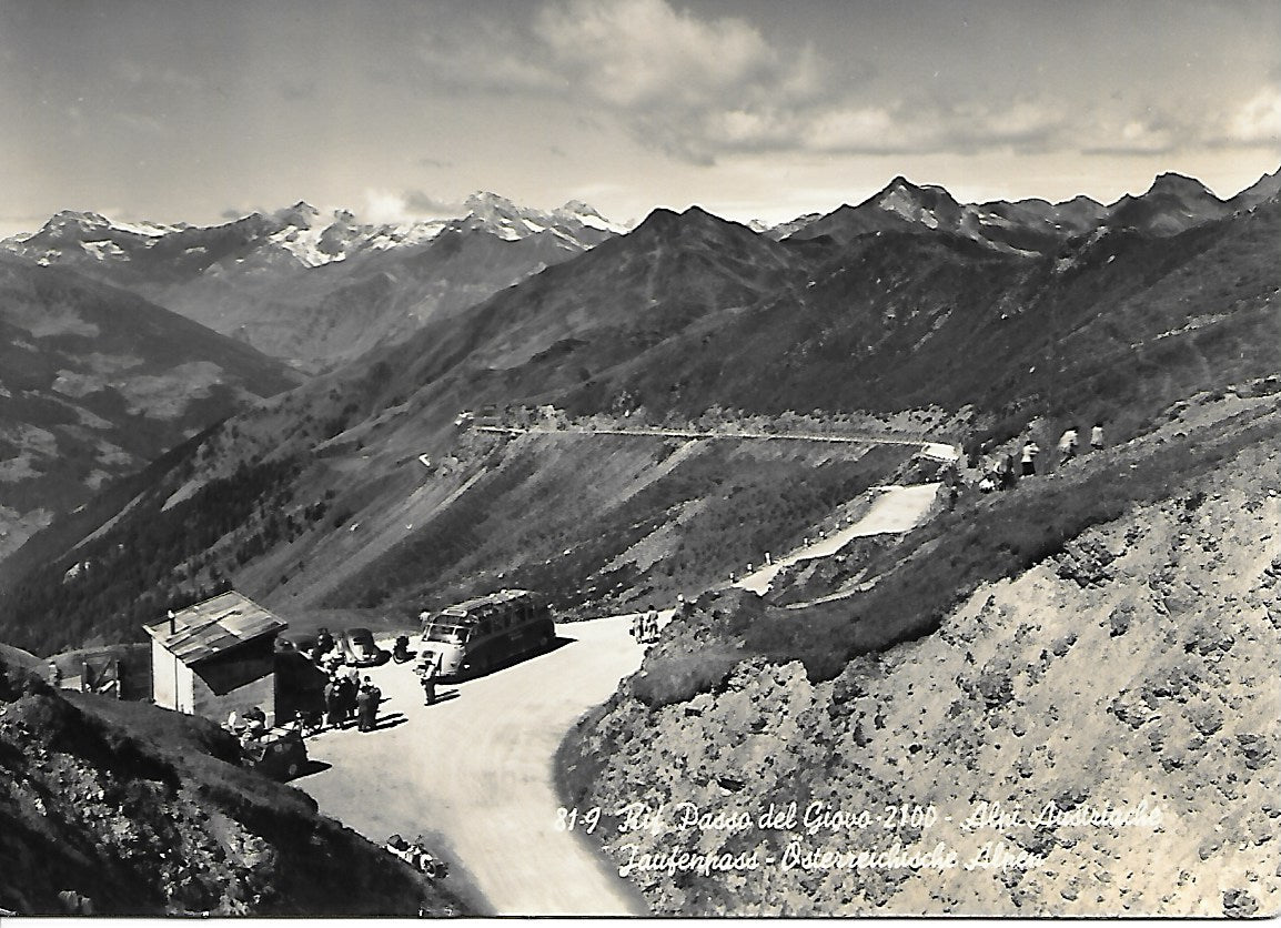 RIFUGIO PASSO DEL GIOVIO  - PANORAMA - V1955