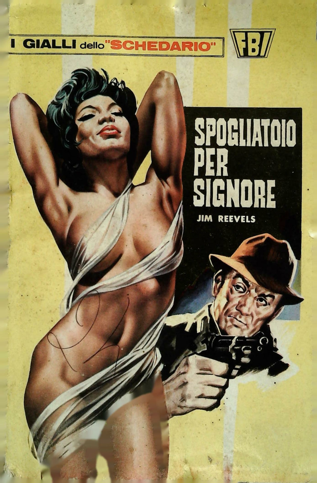 SPOGLIATOIO PER SIGNORE - JIM REEVELS - GIALLI DELLO SCHEDARIO N. 156