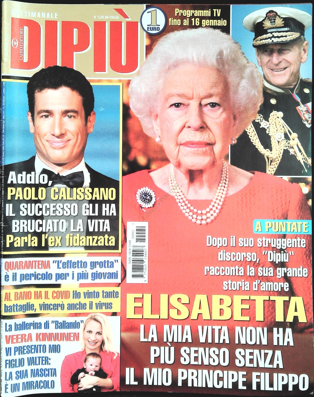 DI PIU' 14 GENNAIO 2022 - ELISABETTA - CALISSANO - AL BANO - VERA KINNUNEN