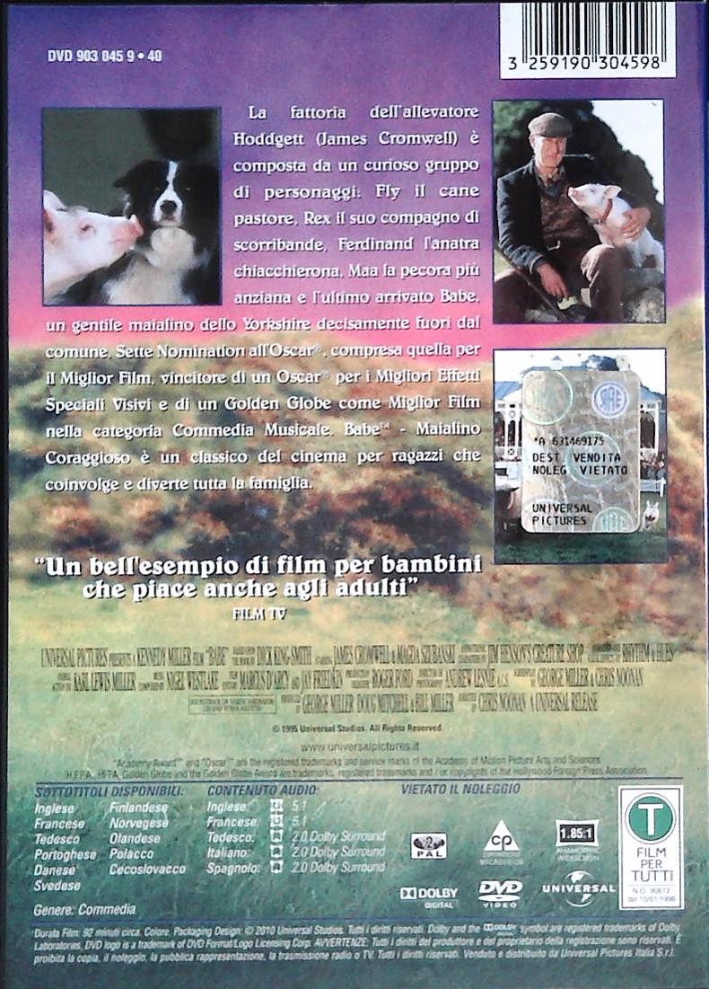 BABE MAIALINO CORAGGIOSO - DVD