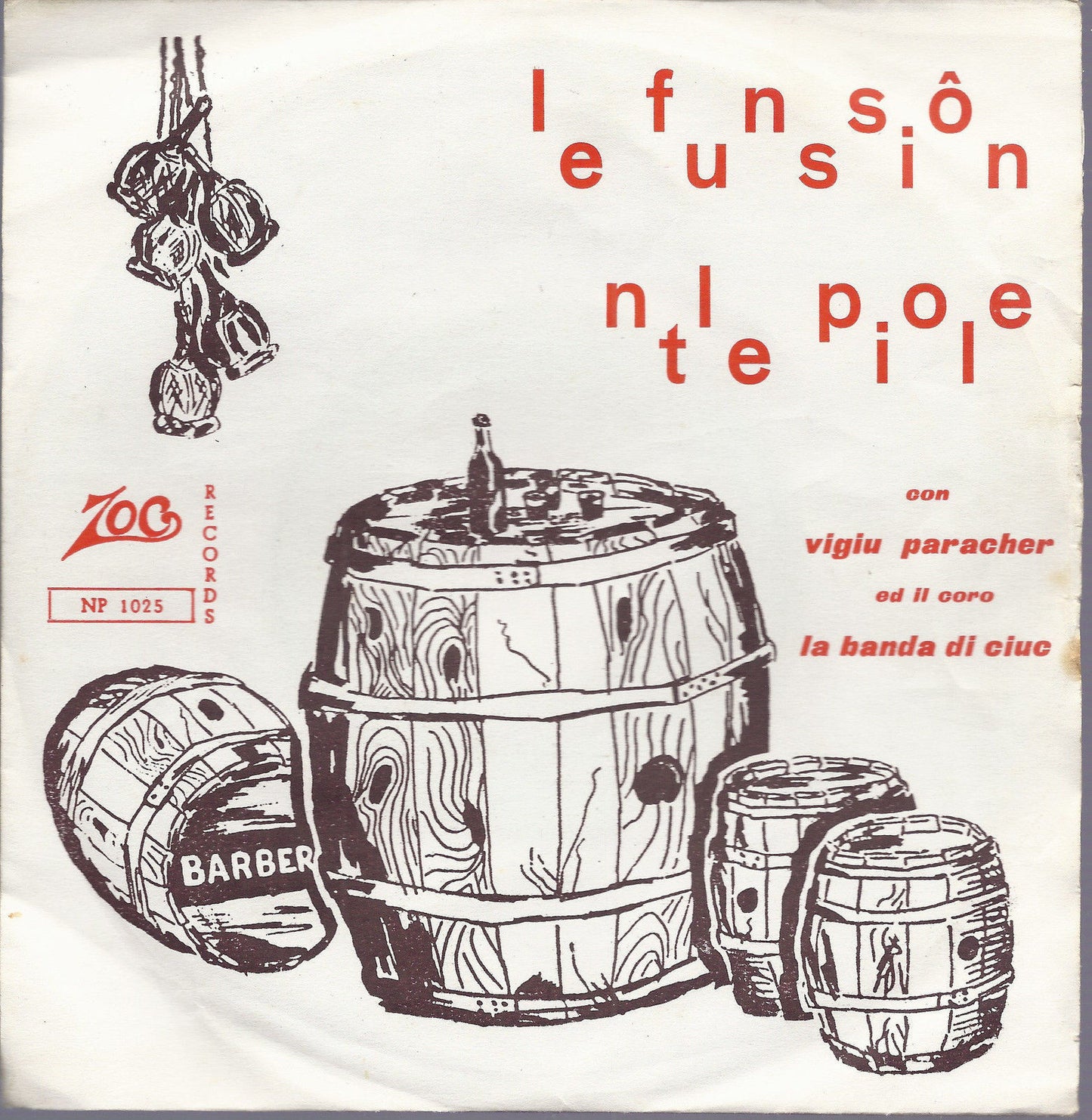 LE FUNSSION NTLE PIOLE  I e II parte # VIRGIU PARACHER, Coro La Banda dij Ciuch