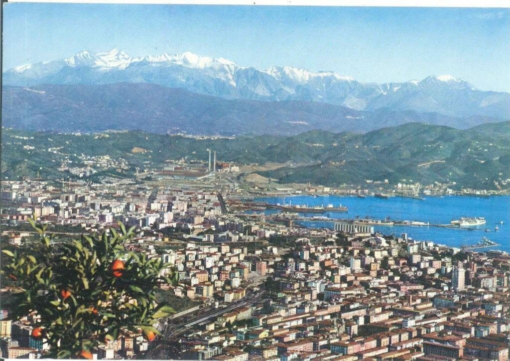 LA SPEZIA - PANORAMA AEREO - V1970
