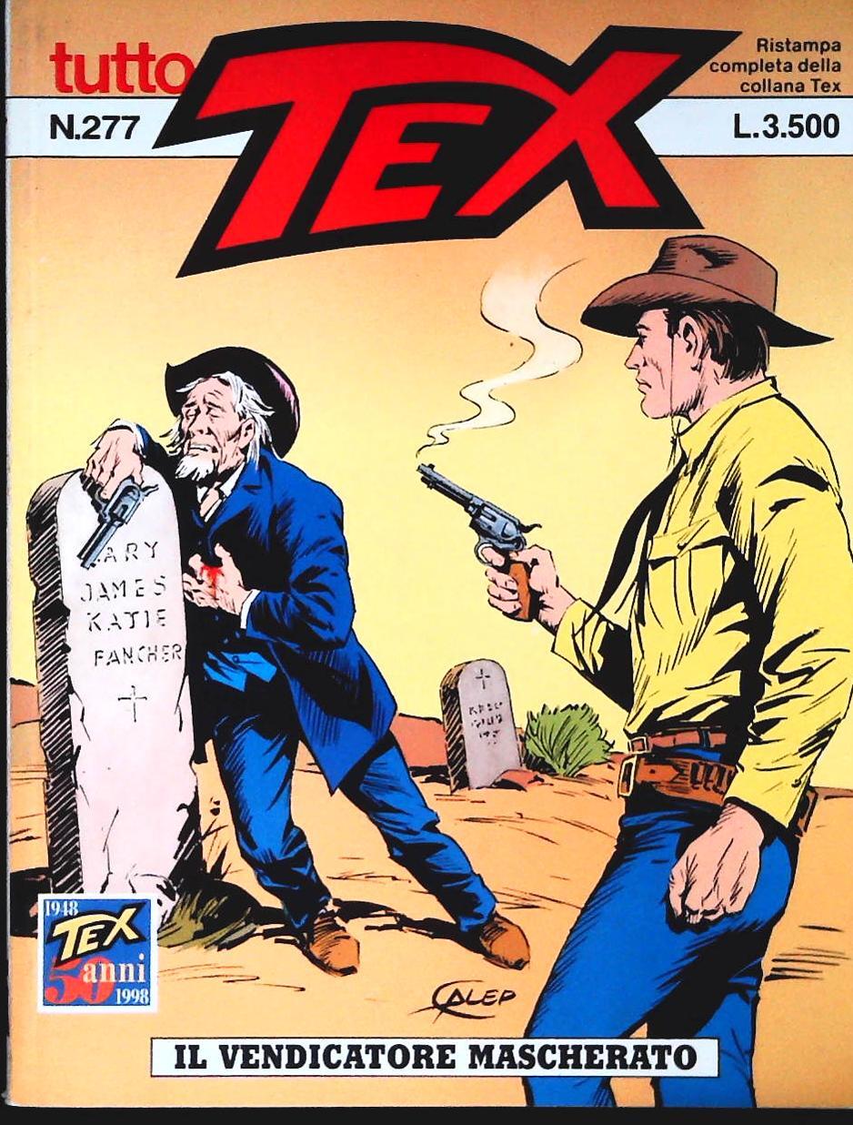TUTTO TEX N. 277 - IL VENDICATORE MASCHERATO
