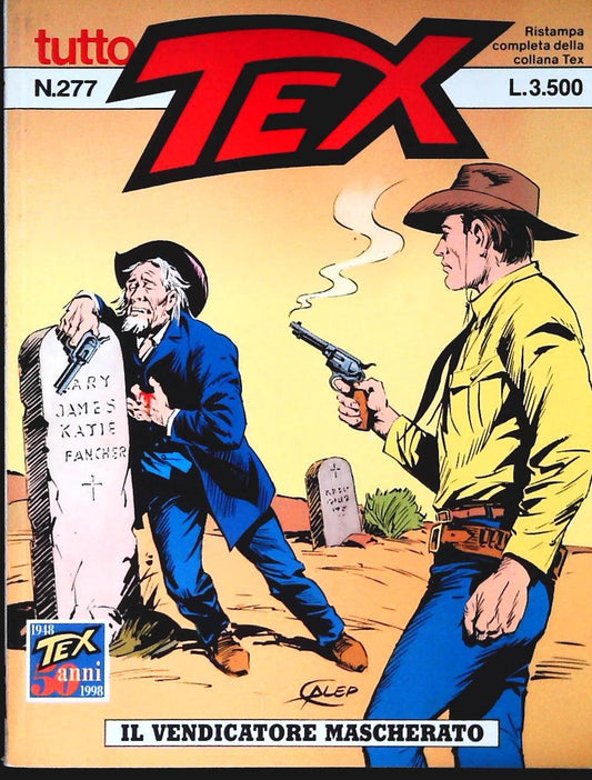 TUTTO TEX N. 277 - IL VENDICATORE MASCHERATO