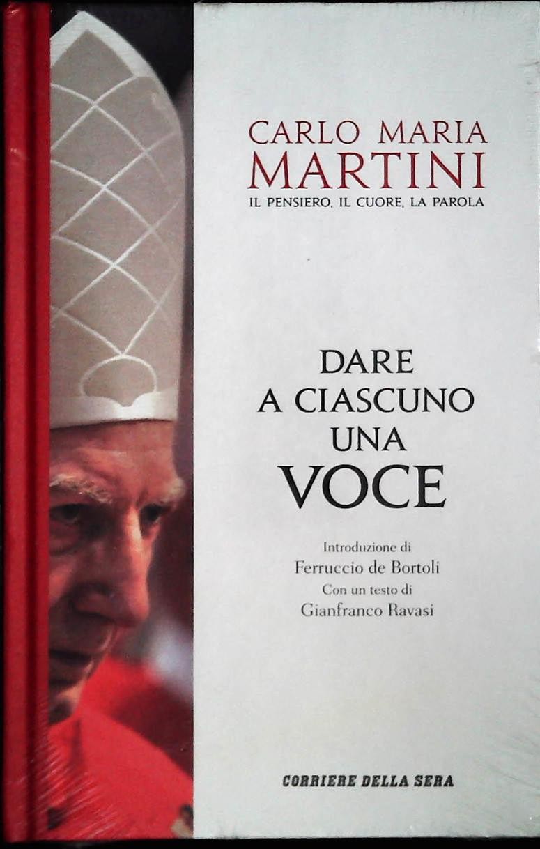 DARE A CIASCUNO LA SUA VOCE - CARLO MARIA MARTINI - 2013 - OUTLET DEL LIBRO