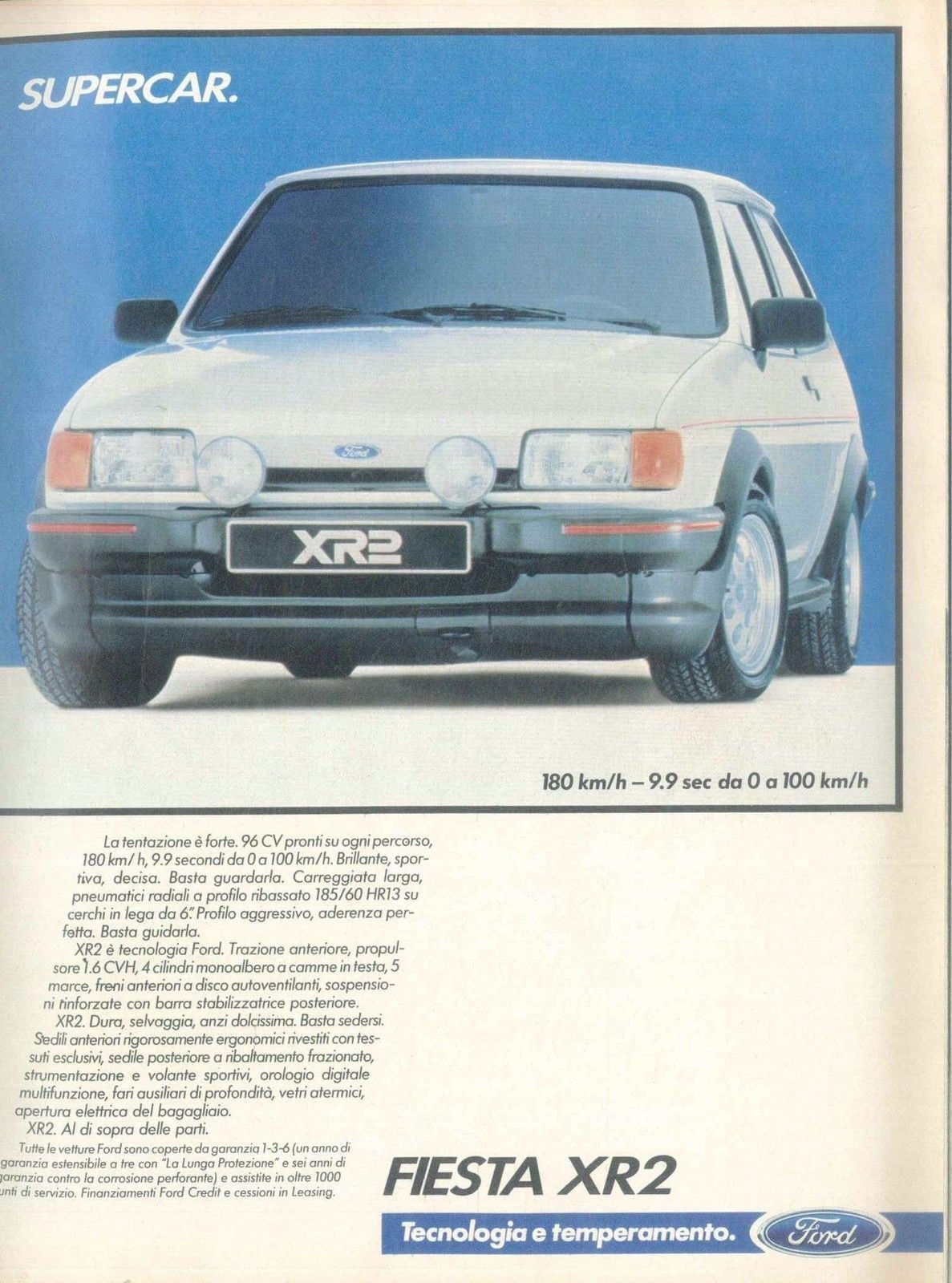 FIESTA XR2 - AUTO - ADVERSITING