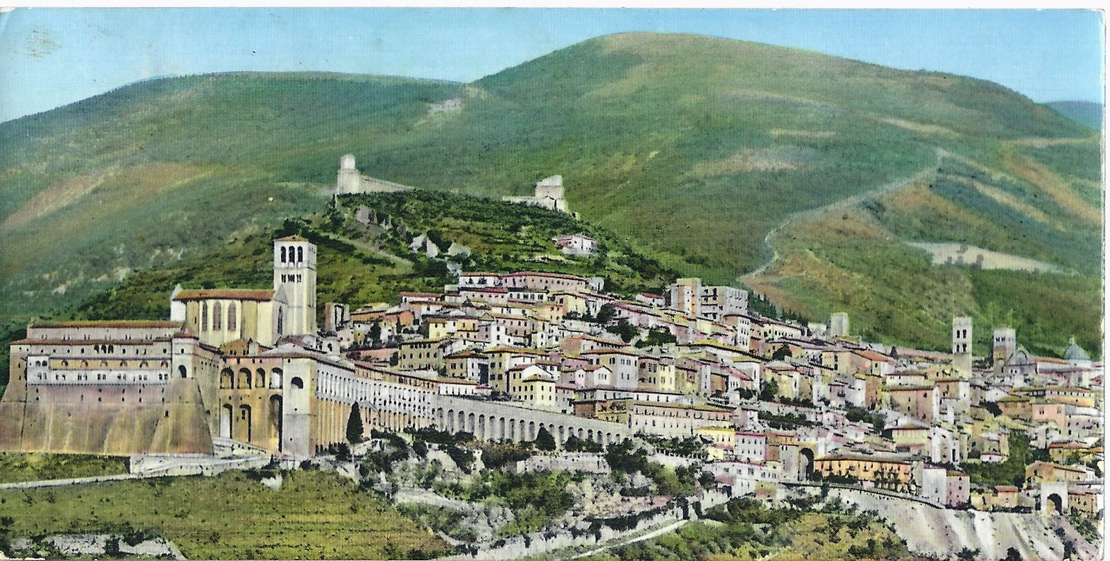 ASSISI - PANORAMA - V 1955 - FP
