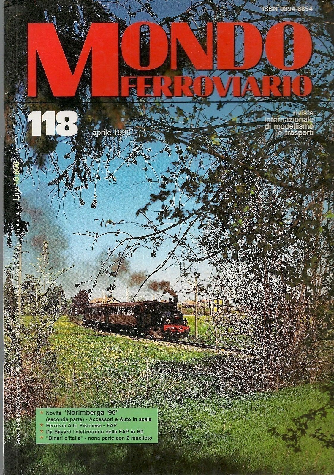 MONDO FERROVIARIO N. 118 - APRILE 1996