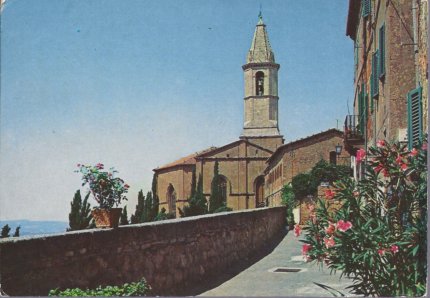 PIENZA - PUNTO PANORAMICO CON VIA DEL BACIO E DELL'AMOR