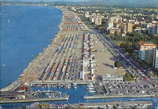 RICCIONE - PANORAMA AEREO - V1979