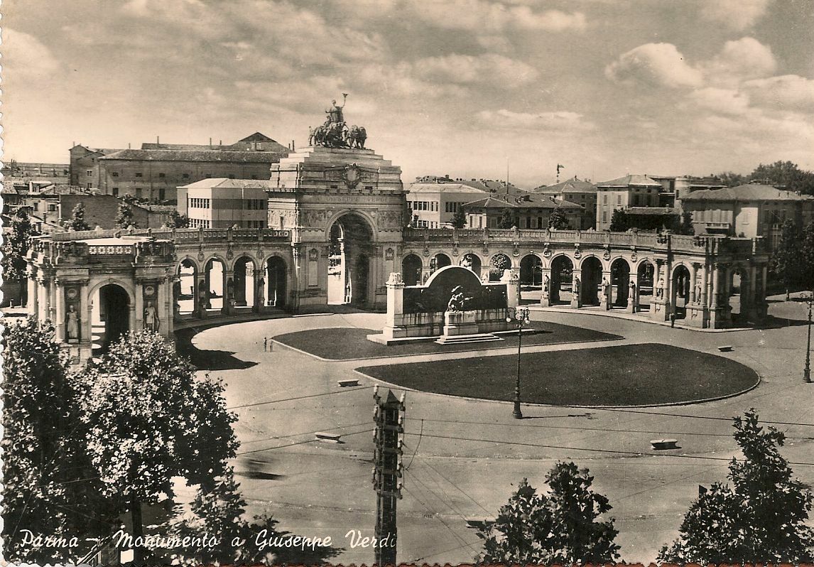 PARMA - MONUMENTO A GIUSEPPE VERDI - V1958