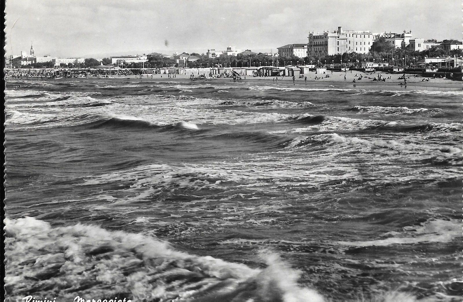 RIMINI - MAREGGIATA - V1958