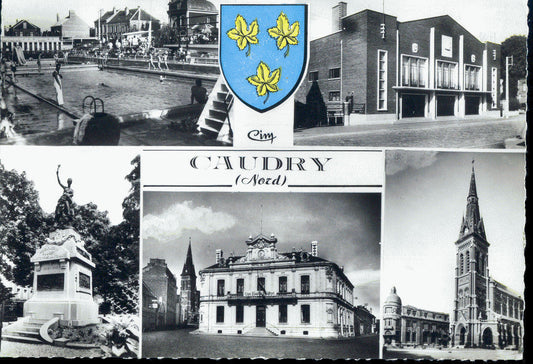 CAUDRY (F) - 5 VEDUTE - V 1968