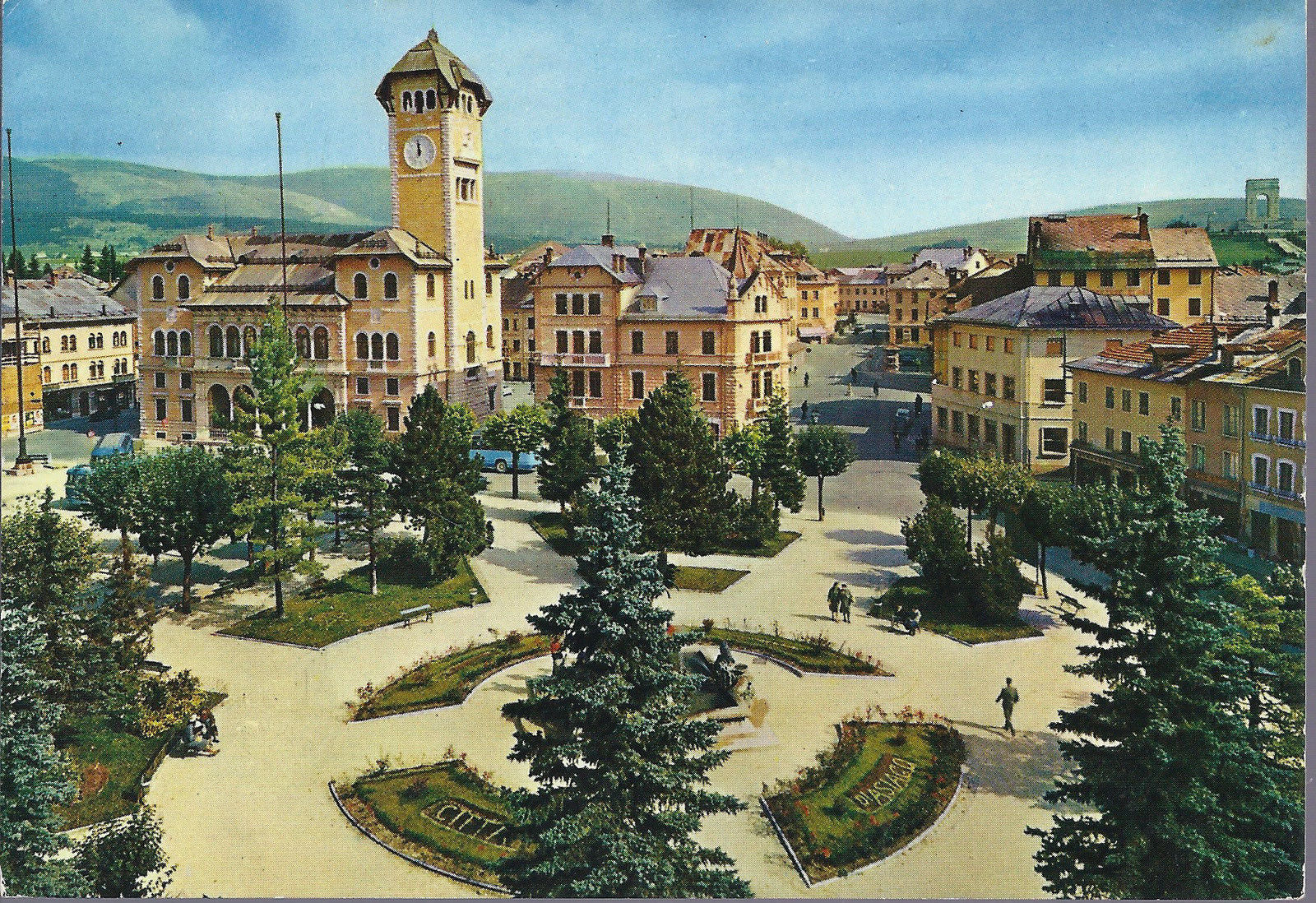 ASIAGO - GIARDINI PIAZZA CARLI - V 1977 - FG