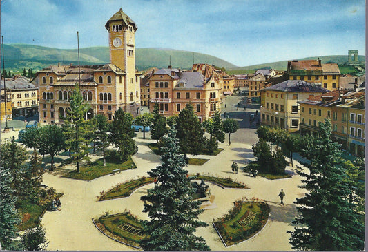 ASIAGO - GIARDINI PIAZZA CARLI - V 1977 - FG