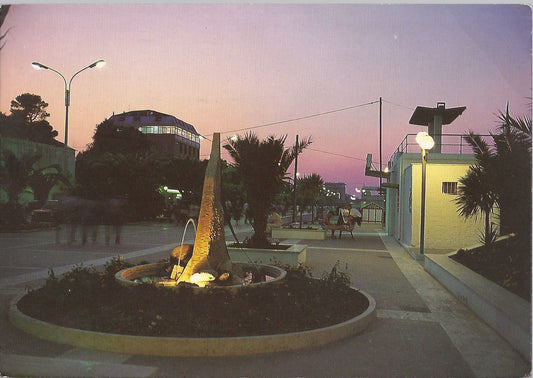 ROSETO DEGLI ABRUZZI - LUNGOMARE - TRAMONTO - V anni '8