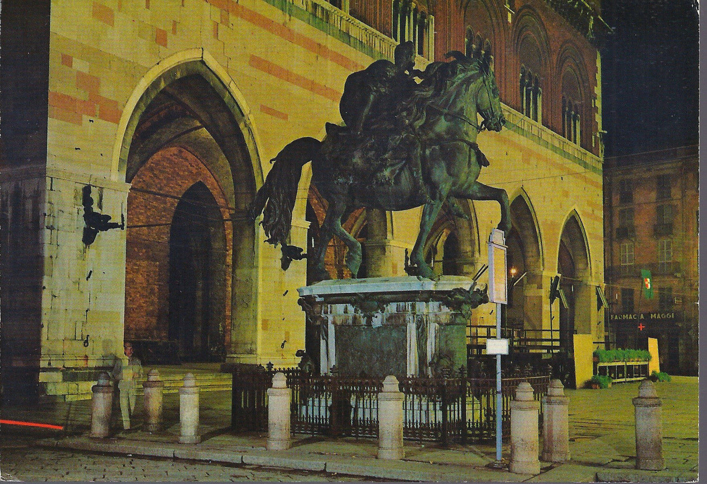 PIACENZA - MONUMENTO AD A. FARNESE - NOTTURNO - VSD - FG