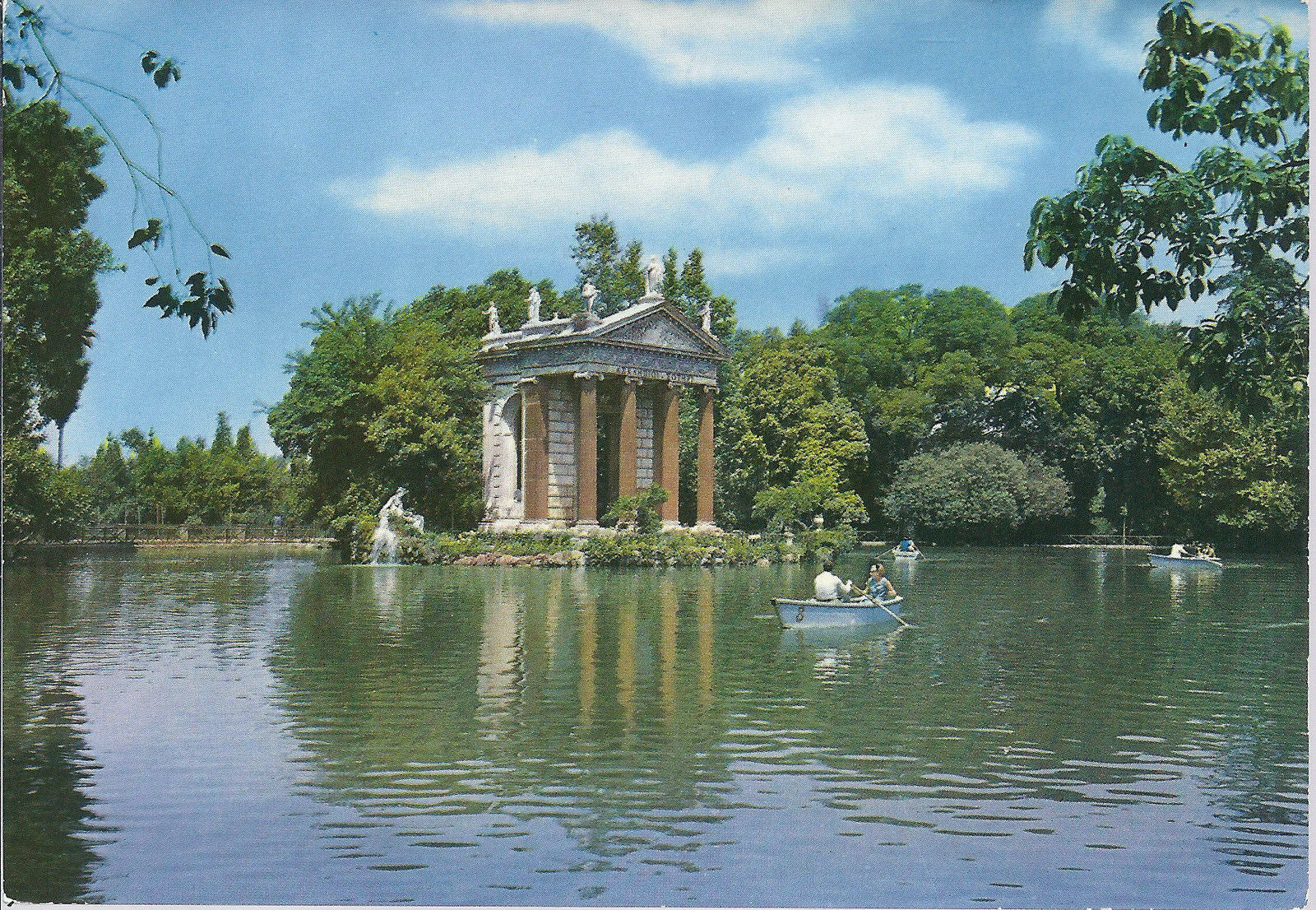 ROMA - VILLA BORGHESE - IL LAGHETTO - NV
