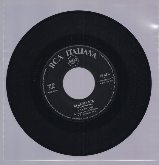 ALLA MIA ETA' - PEL DI CAROTA == RITA PAVONE