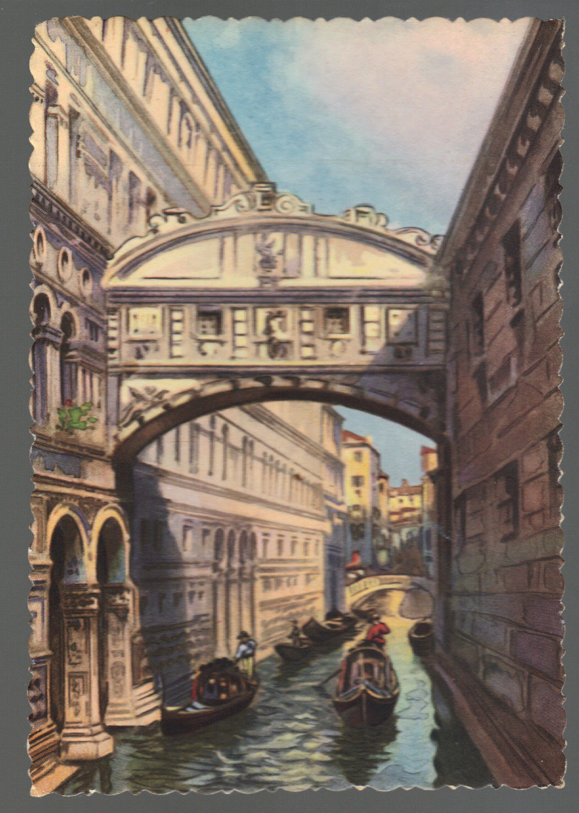 VENEZIA - PONTE DEI SOSPIRI - NV - DISEGNATA