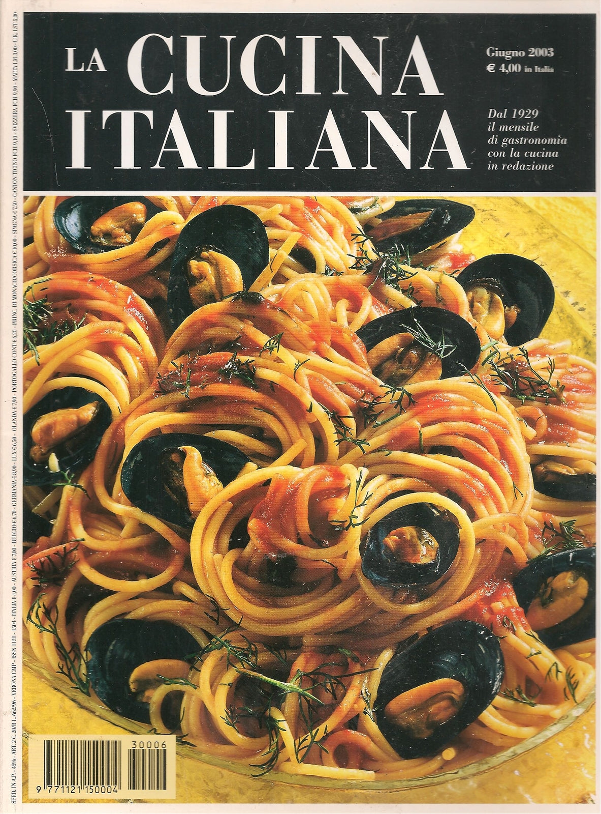 LA CUCINA ITALIANA - GIUGNO 2003