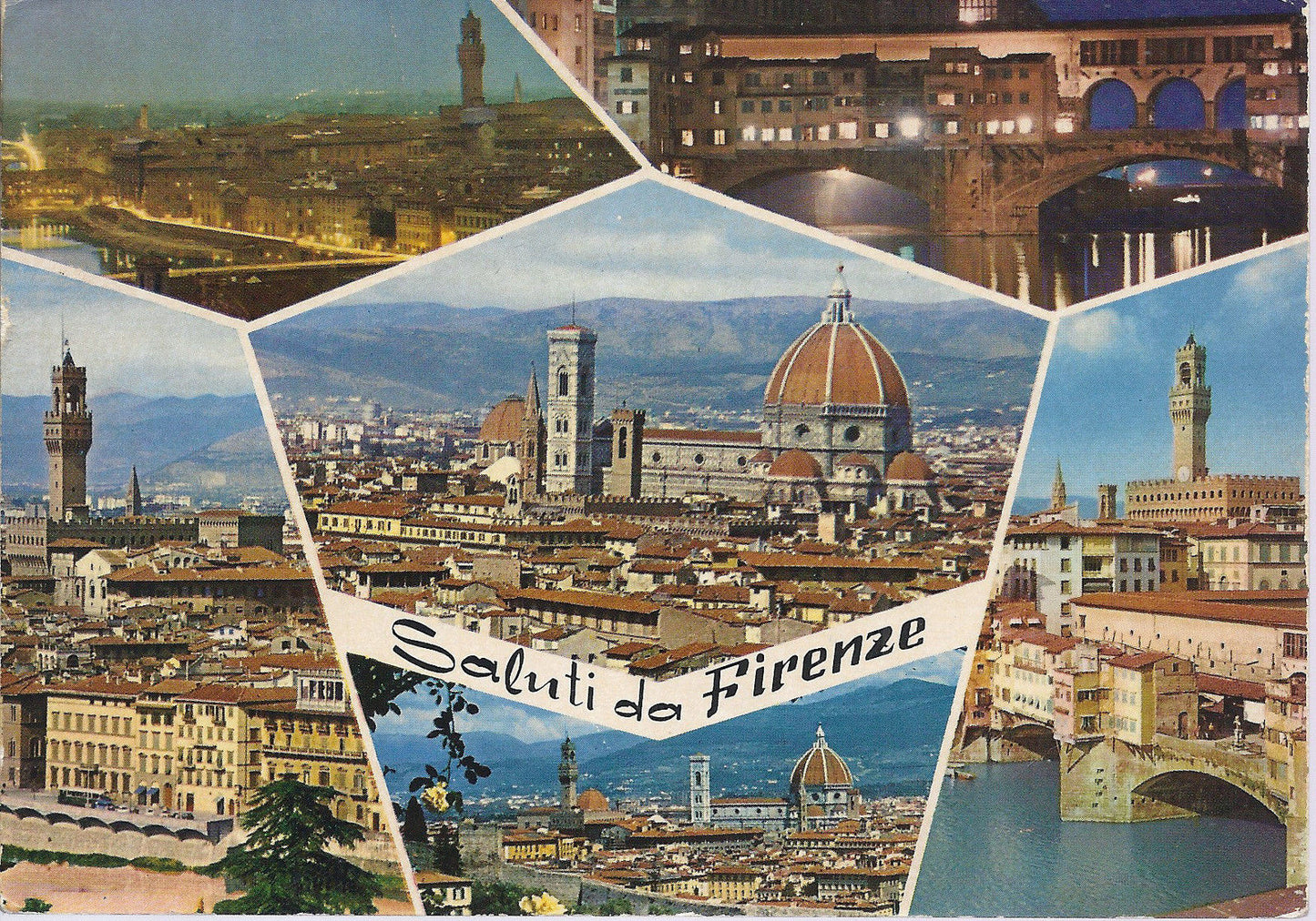 FIRENZE - SALUTI - 6 VEDUTINE - V 1980 - FG