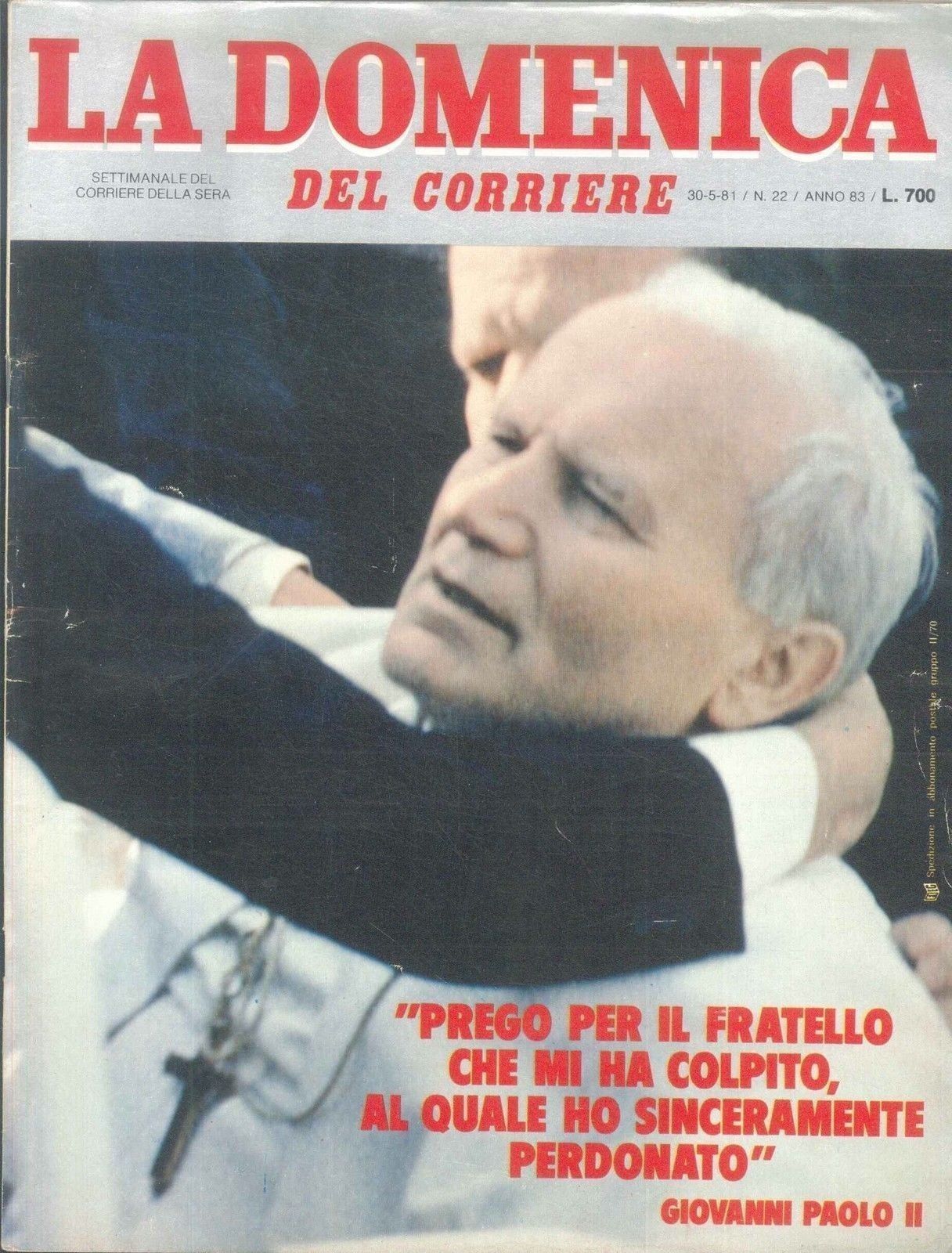 DOMENICA DEL CORRIERE N 22 -30 MAGGIO 1981