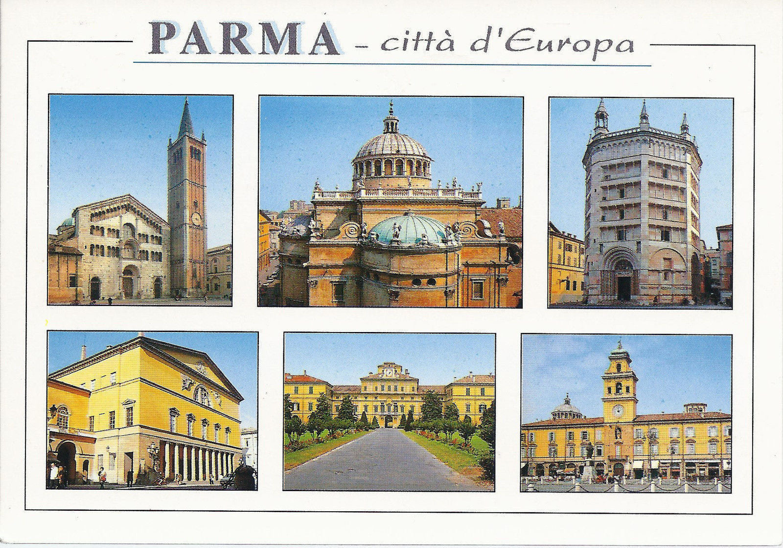 PARMA - CITTA' D'EUROPA - 6 VEDUTE - V2000