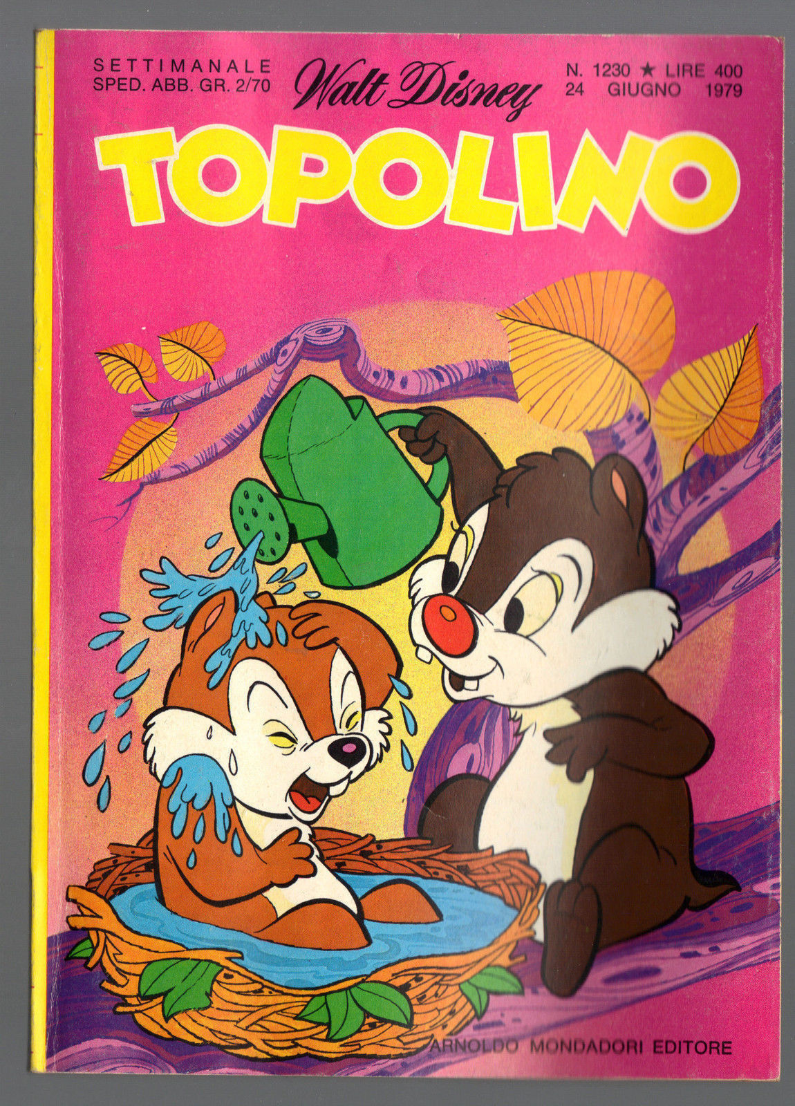 TOPOLINO N° 1230 - 24 GIUGNO 1979