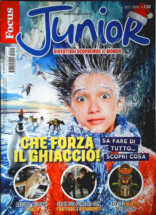 FOCUS JUNIOR N. 203 - CHE FORZA IL GHIACCIO - OUTLET DEL LIBRO