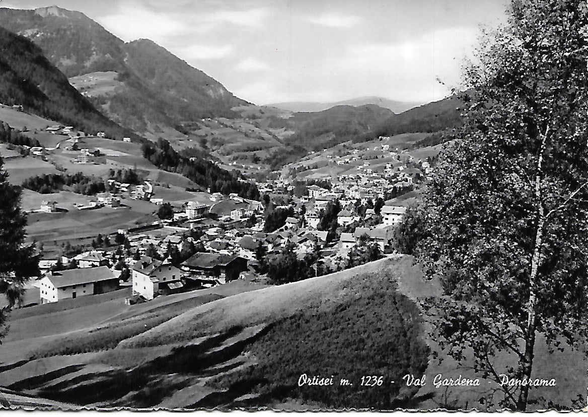 ORTISEI - VAL GARDENA -  PANORAMA - V1962