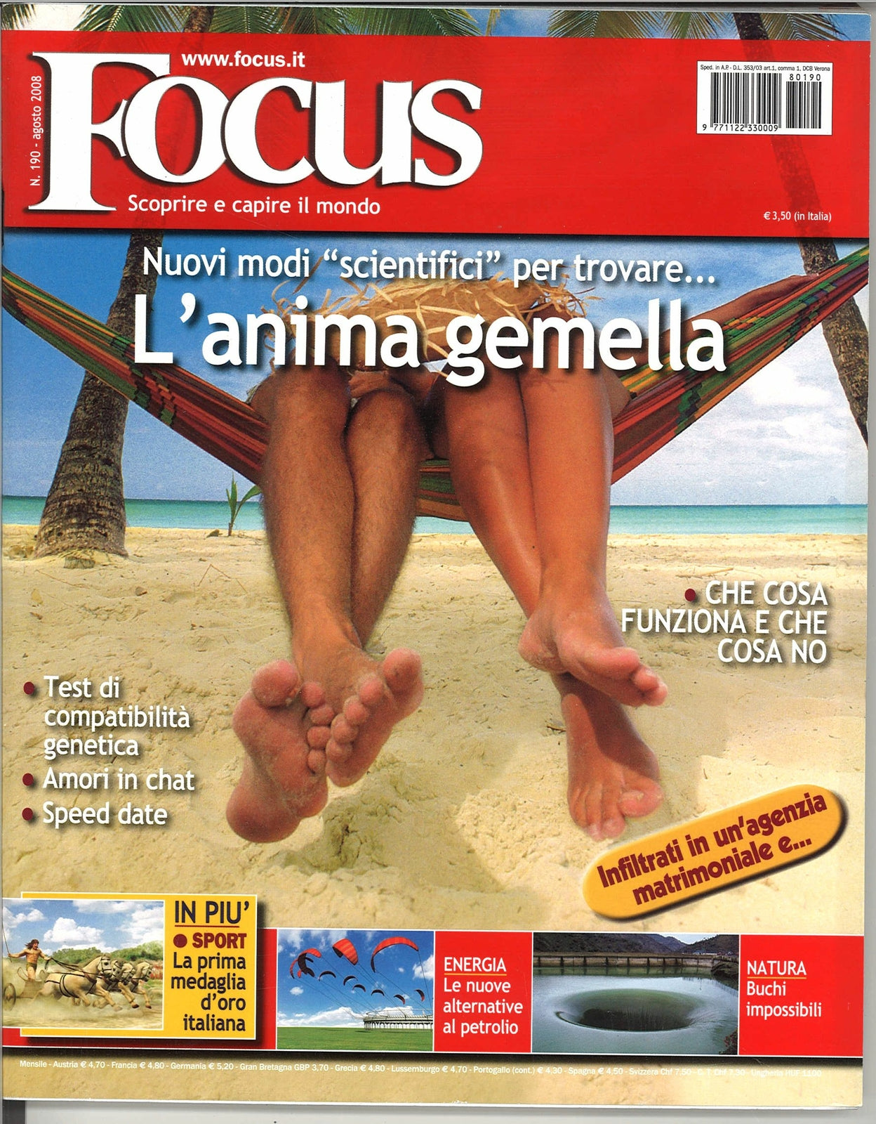 FOCUS N. 190 - L'ANIMA GEMELLA