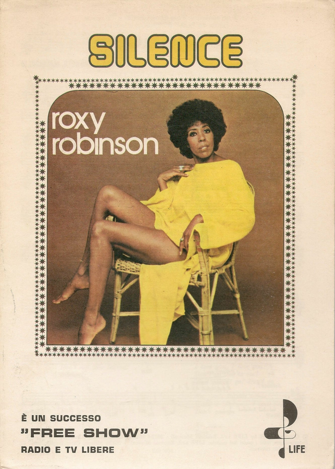SILENCE - ROXI ROBINSON - SPARTITO-SHEET MUSIC