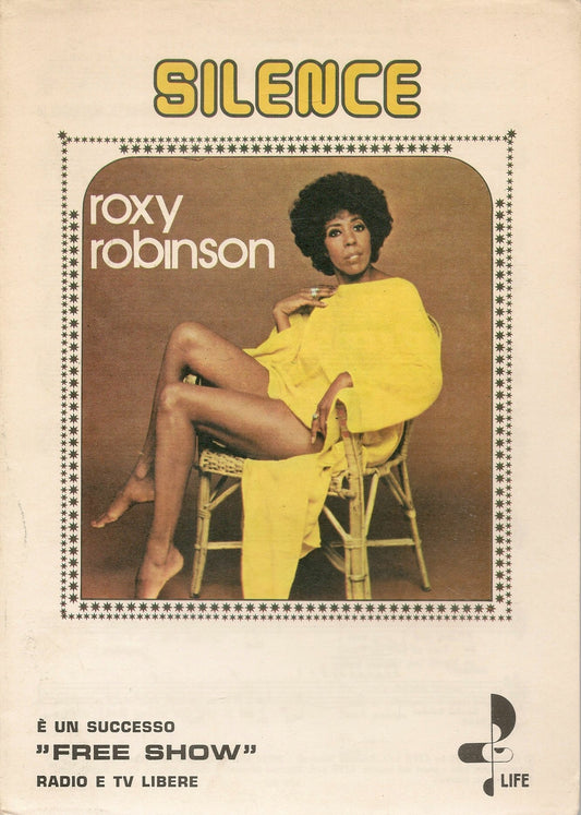 SILENCE - ROXI ROBINSON - SPARTITO-SHEET MUSIC