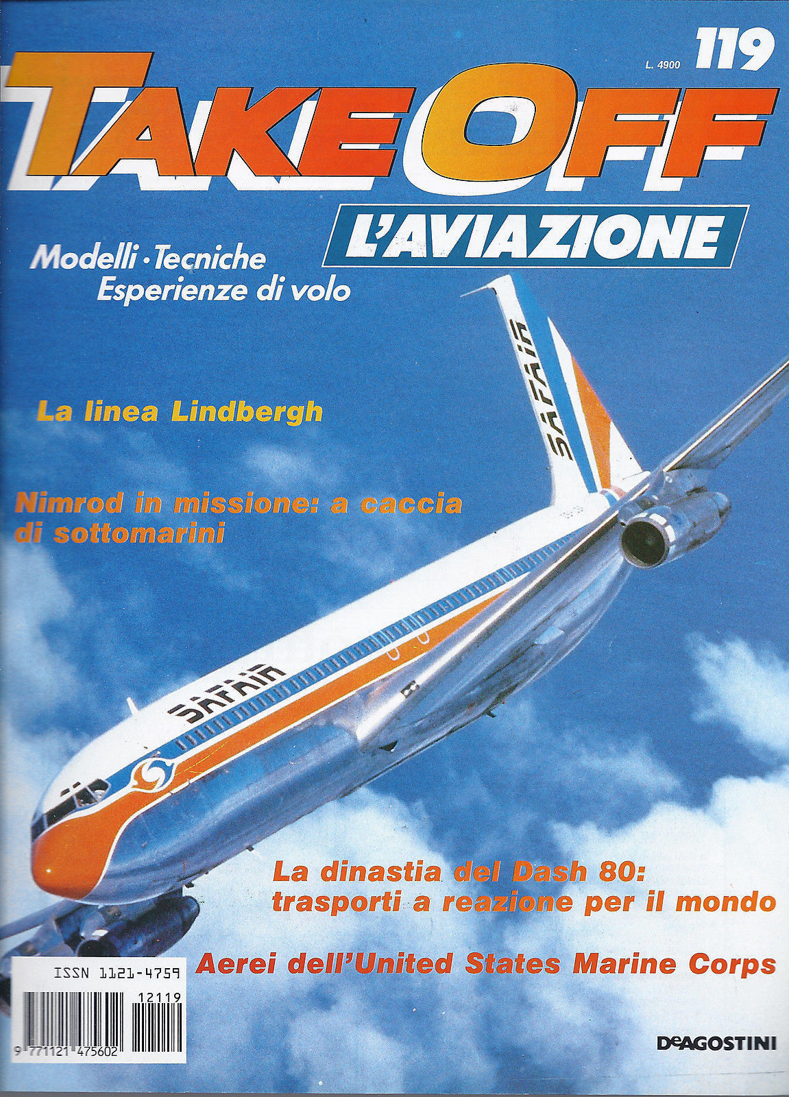 TAKE OFF  L'AVIAZIONE - fascicolo 119