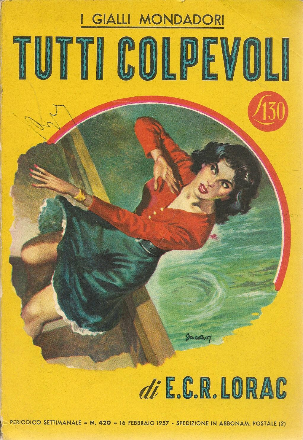 TUTTI COLPEVOLI - E.C.R. LORAC - I GIALLI MONDADORI N. 420