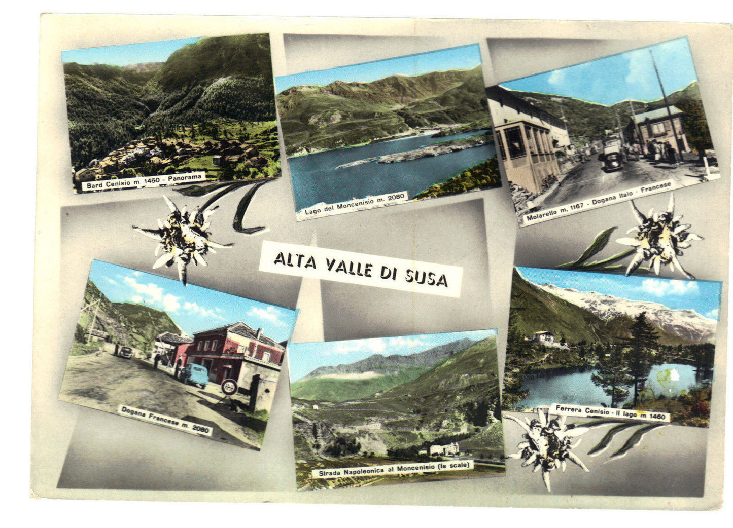 ALTA VALLE DI SUSA - 6 VEDUTE - NV - ACQUERELLATA