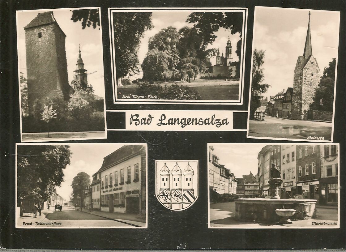 BAD LANGENSALZA - CINQUE VEDUTE - VSD