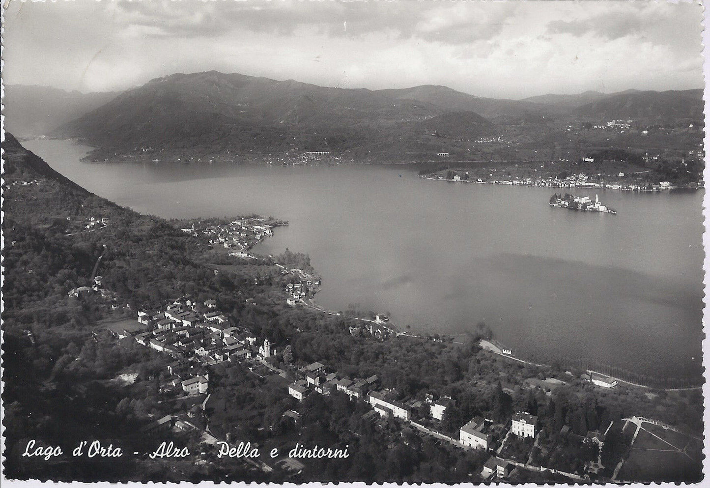 ALZO - PELLA E DINTORNI - LAGO D'ORTA - V1954