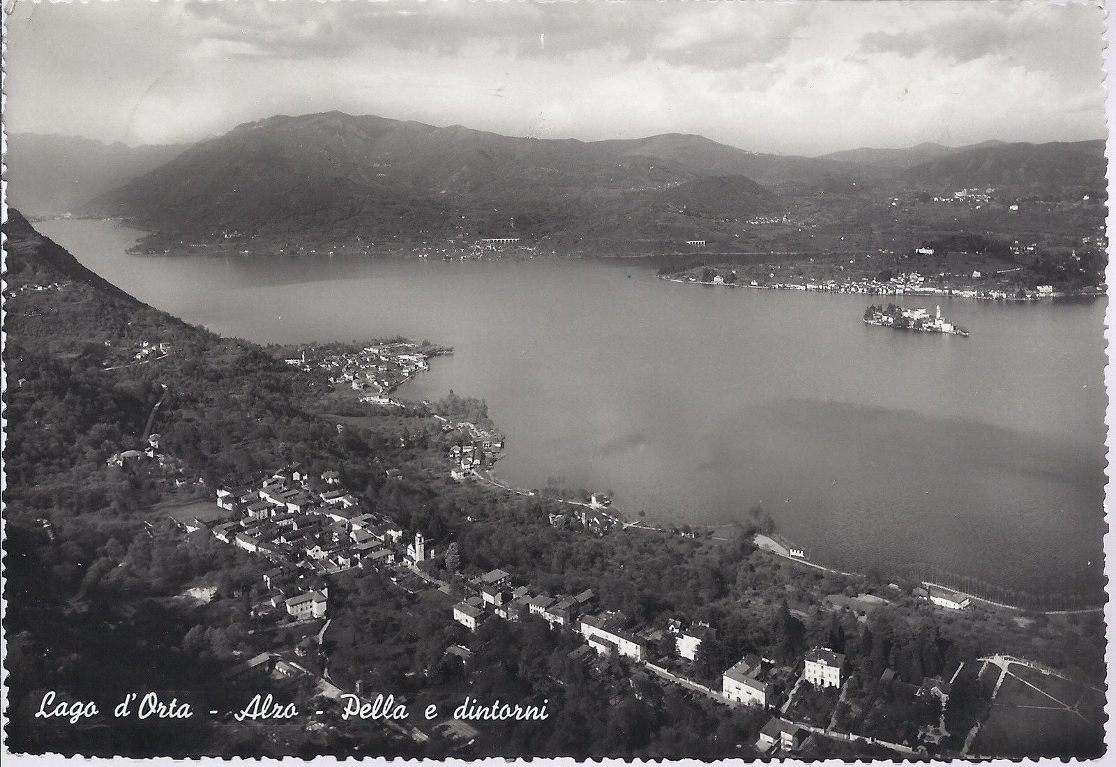 ALZO - PELLA E DINTORNI - LAGO D'ORTA - V1954