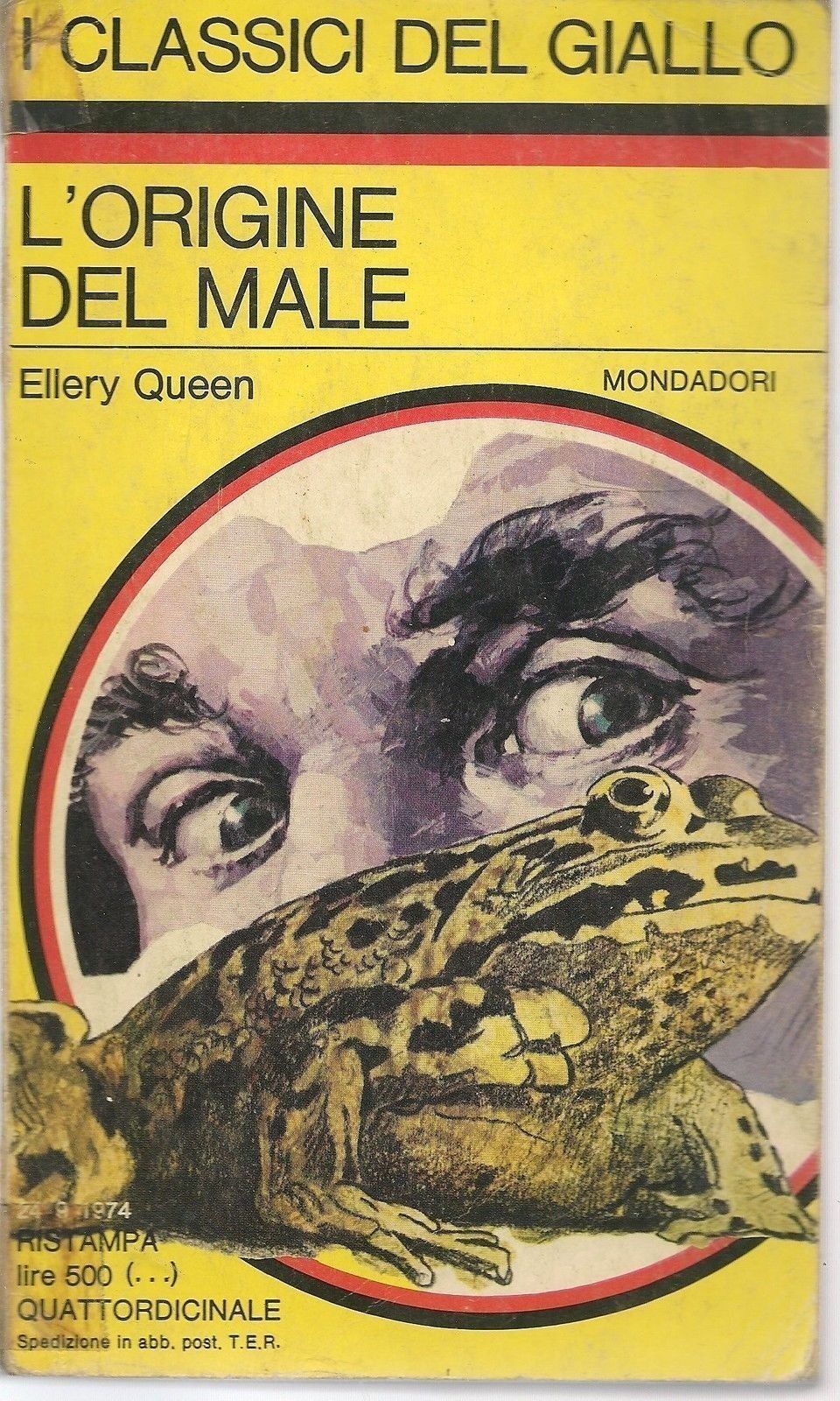L'ORIGINE DEL MALE - ELELRY QUEEN
