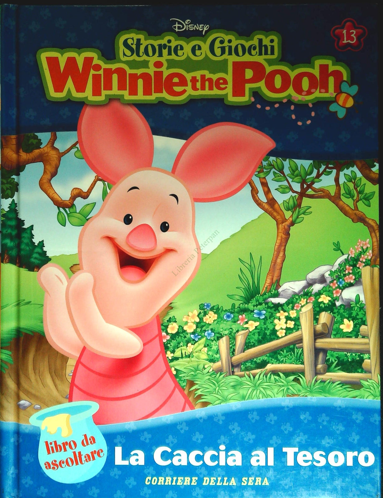 WINNIE THE POOH - LA CACCIA AL TESORO - CORRIERE 2007- OUTLET SOLO LIBRO