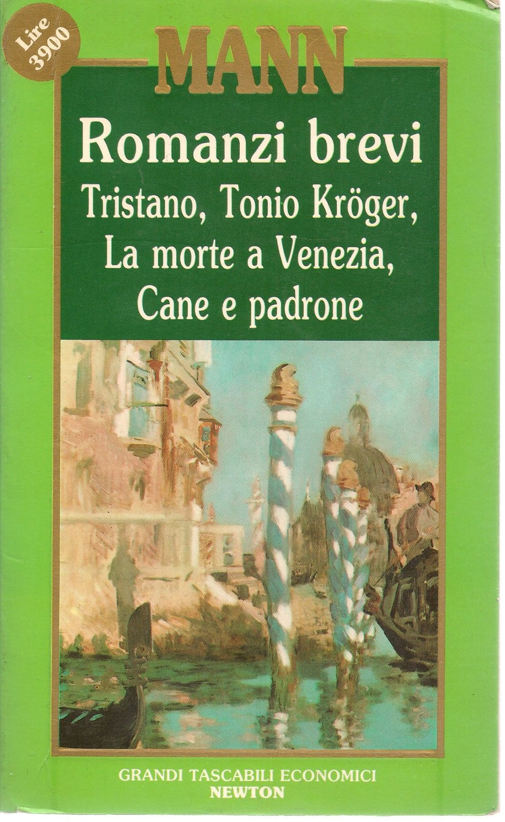 ROMANZI BREVI - THOMAS MANN