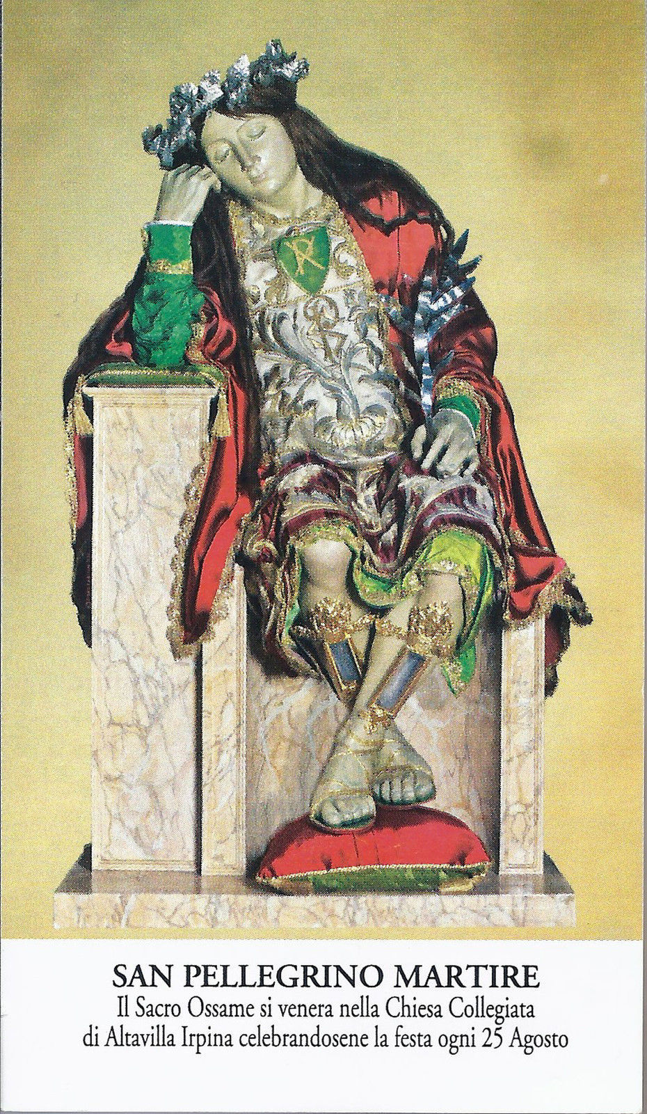 S. PELLEGRINO Martire Santuario di Altavilla Irpina - SANTIN