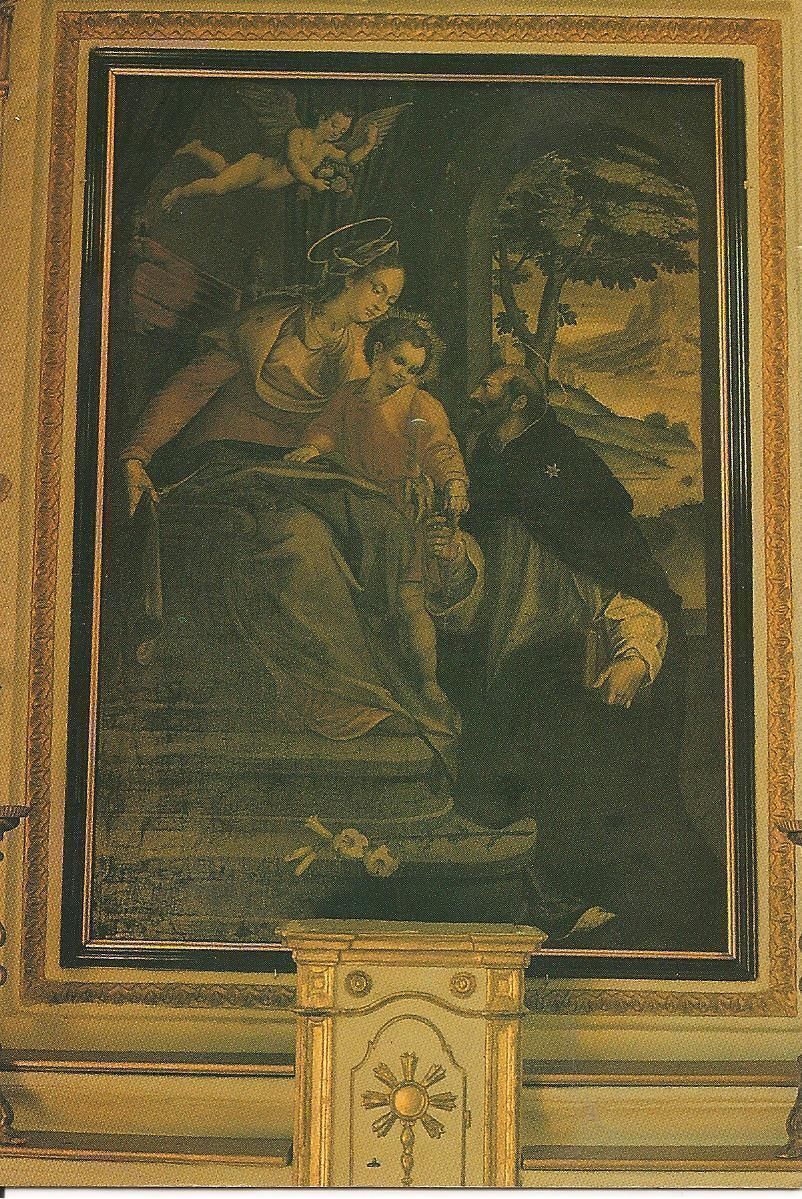 CASALNOCETO - CAPPELLA DEL S. ROSARIO - MADONNA CON BAMBINO 