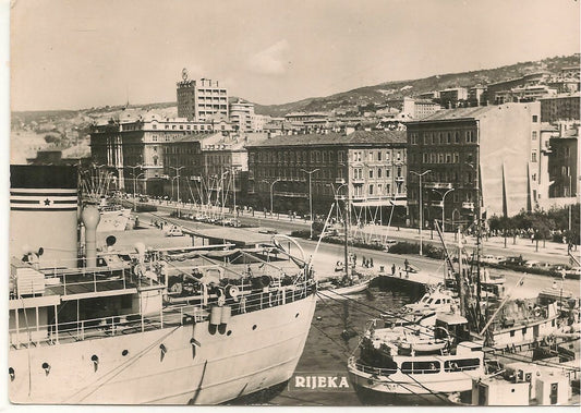 RIJEKA - FIUME - PANORAMA - V1961