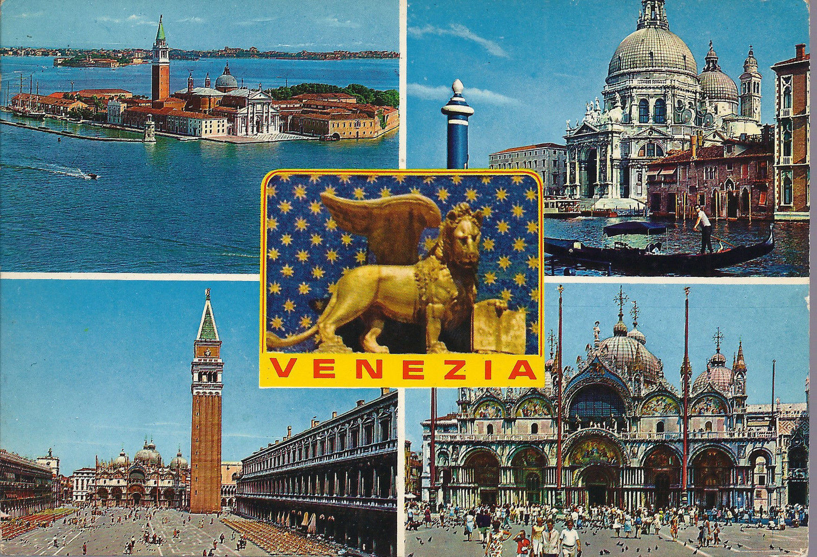 VENEZIA - 4 VEDUTE - V 1982 - FG