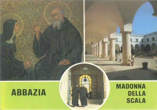 NOCI - ABBAZIA MADONNA DELLA SCALA - TRE VEDUTE - NV