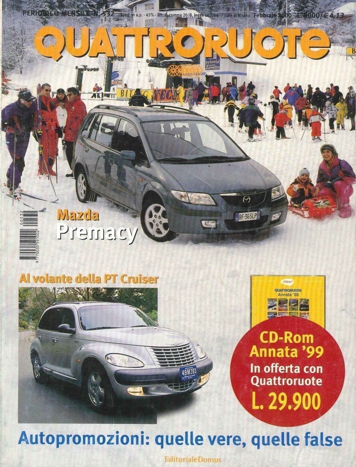 QUATTRORUOTE N 532 - FEBBARIO 2000